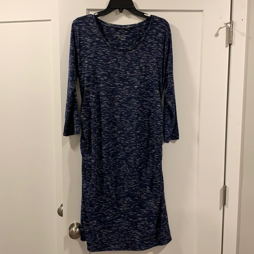 Blue Maternity Dress Size Large Liz Lange Maternity